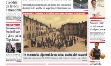 La prima pagina di VILLAFRANCAWEEK