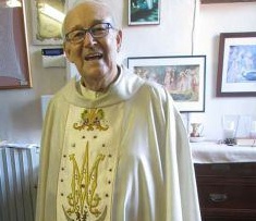 Padre Agostino a 84 anni torna in Kenya