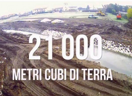 Sicurezza idraulica a Vigasio, lo spettacolare video del Consorzio di bonifica