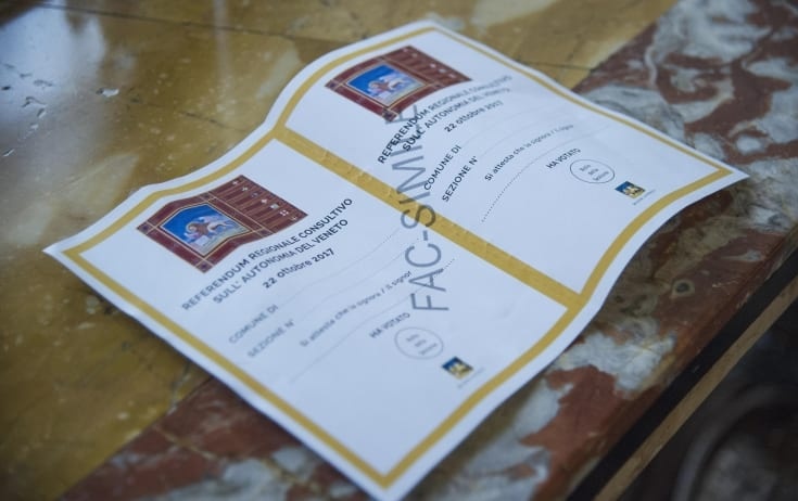 Referendum autonomia, seggi aperti fino alle 23