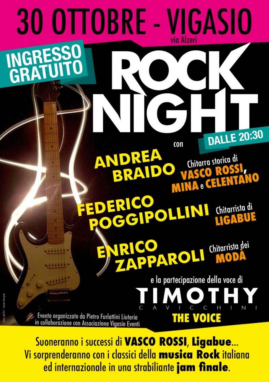 Vigasio, il grande rock sbarca alla Festa della polenta
