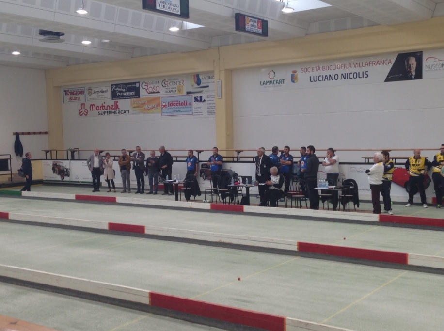 Villafranca, inaugurata la nuova bocciofila