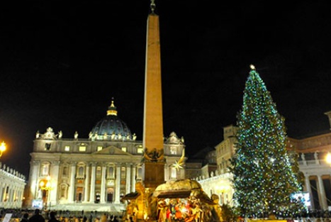 Le luci dell’abete di piazza San Pietro sono veronesi