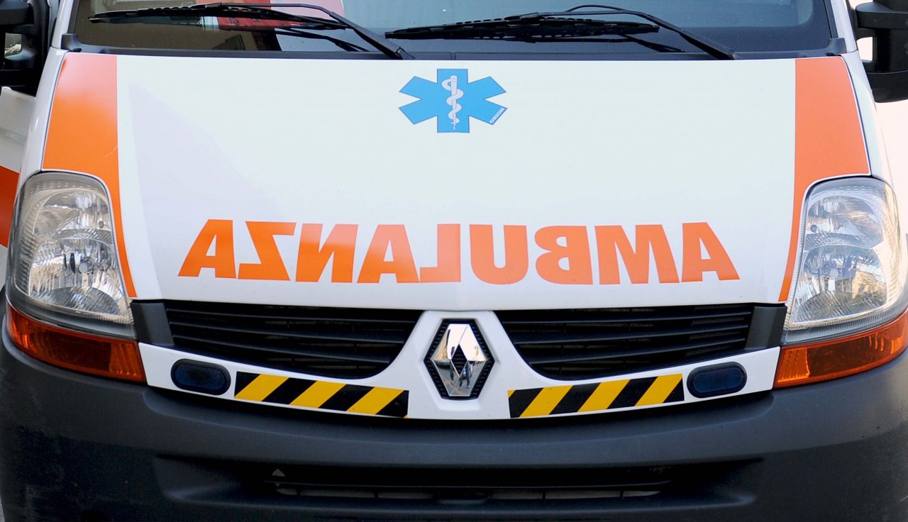Ragazzo cade col motocross e finisce in ospedale