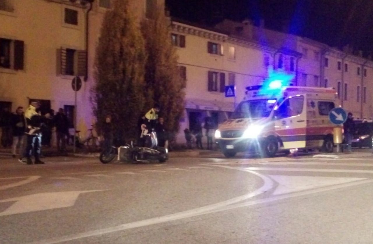 VILLAFRANCA: INCIDENTE IN VIA MESSEDAGLIA