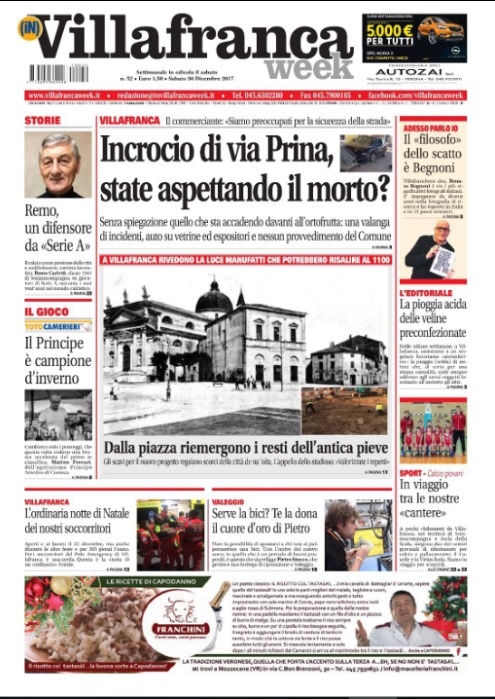 La prima pagina di VillafrancaWeek