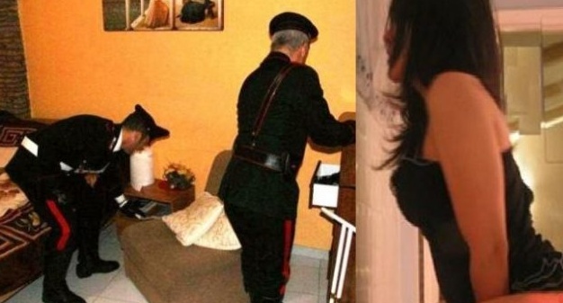 Ostiglia, sigilli ad una casa a luci rosse