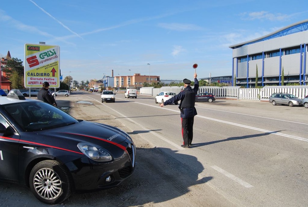 San Bonifacio: 34 stranieri controllati e un arresto