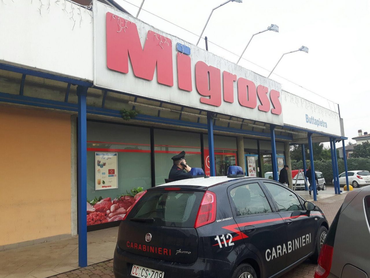 Tentato furto al Migross, arrestata giovane rumena