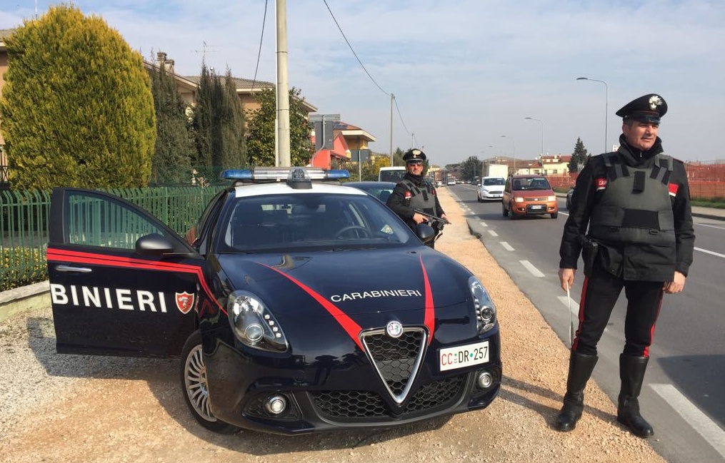 Aggredisce i Carabinieri, arrestato a Villafranca