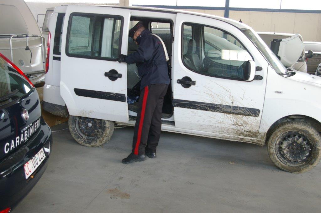 Furto sventato dai Carabinieri a Terrazzo