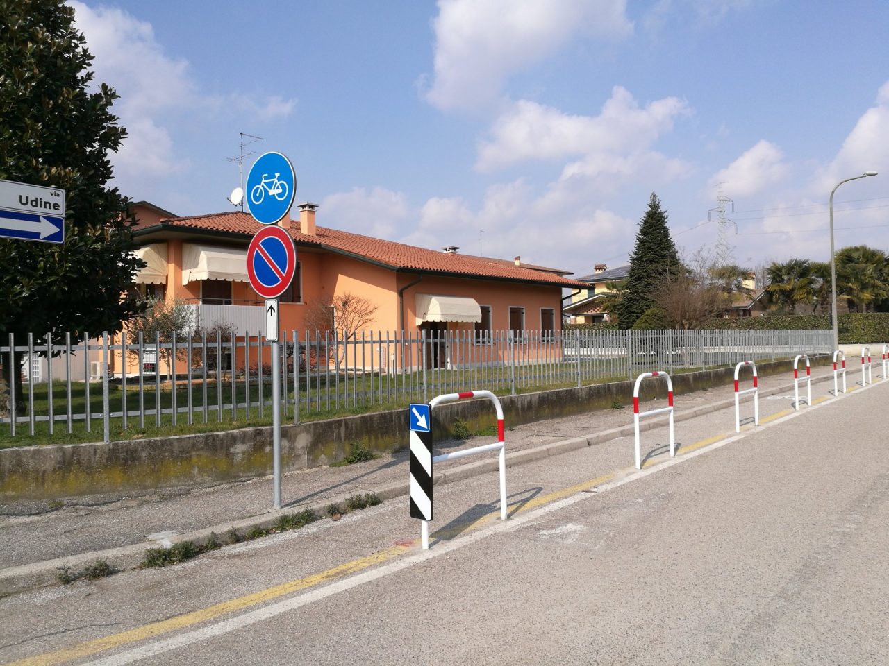 Pista ciclabile finalmente in sicurezza a Bovolone