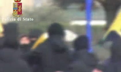 VIDEO Rissa prima di Hellas-Roma: 21 arresti