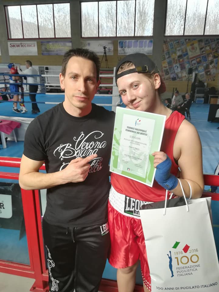 Boxe Beatrice Benini campionessa italiana schoolgirl 67 kg