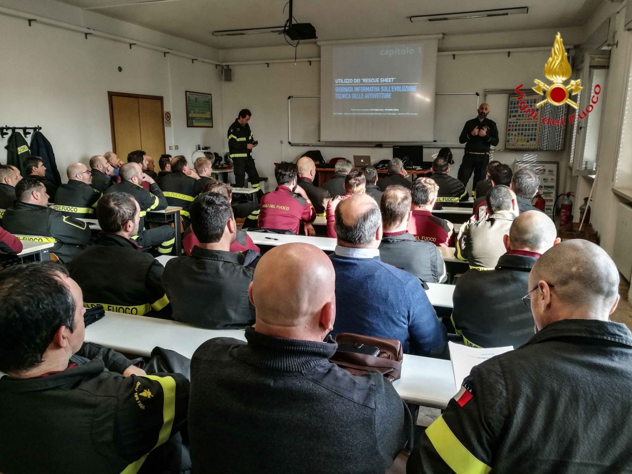 I vigili del fuoco si aggiornano