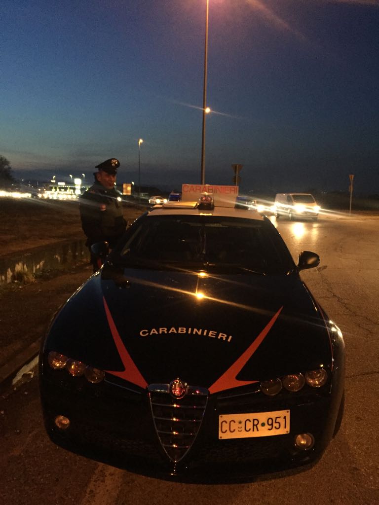 Paziente scappa dall’ospedale, lo recuperano i carabinieri