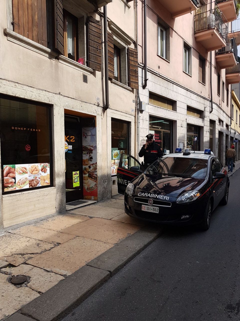 Rissa tra stranieri a Verona