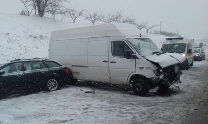 Emergenza neve a Valeggio un incidente