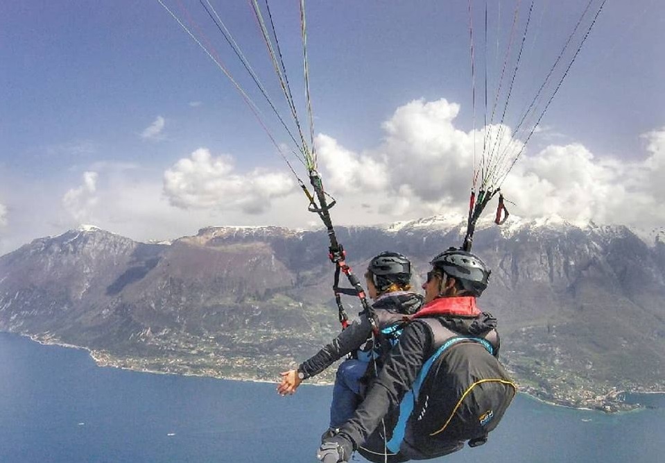 Disabili in parapendio sul Monte Baldo