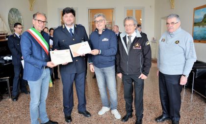 Agente salva 85enne oggi il riconoscimento