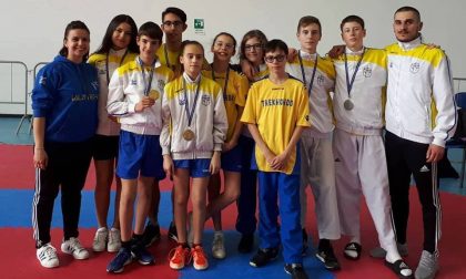 Campioni di Valeggio protagonisti col taekwondo nel Lazio