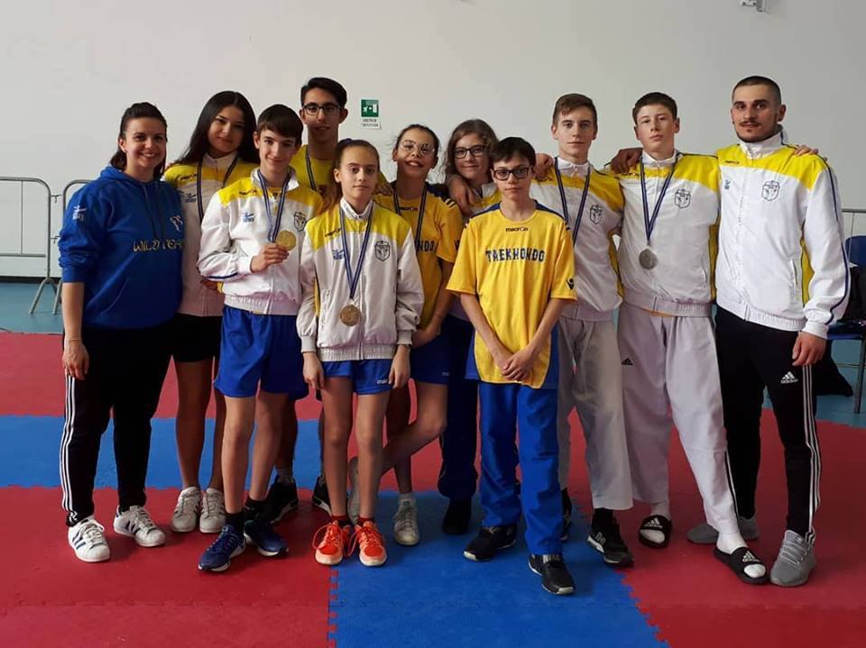 Campioni di Valeggio protagonisti col taekwondo nel Lazio