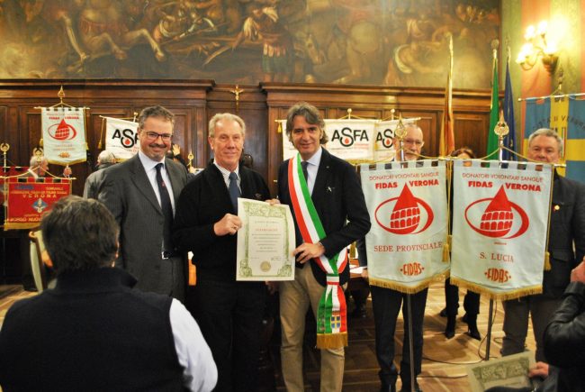 donatori sangue premiati