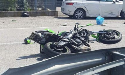 Morto motociclista in via Molinara