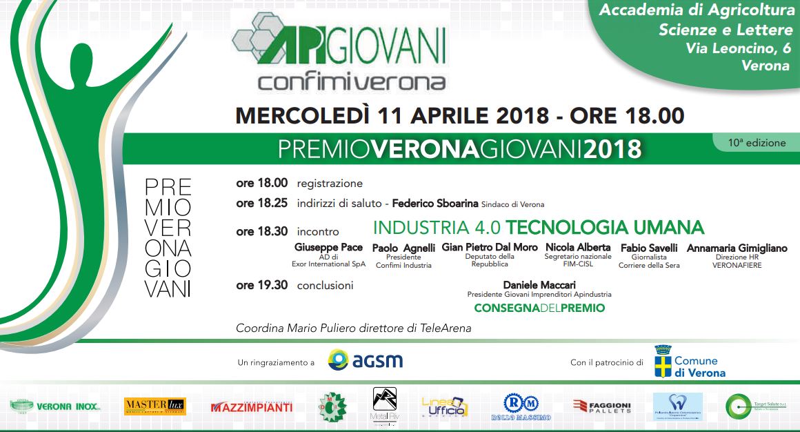 Premio Verona Giovani 2018