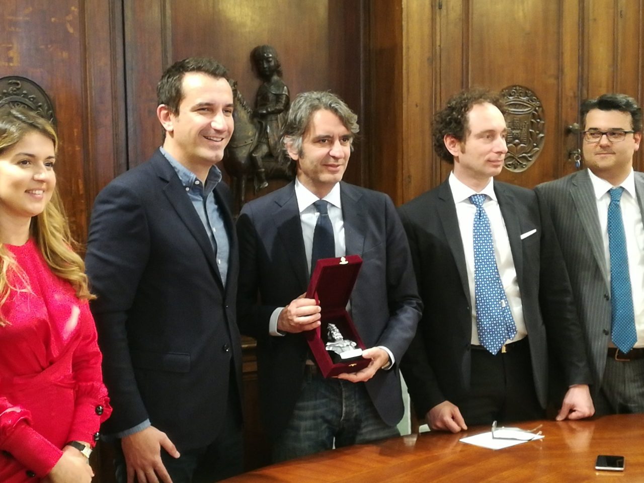 Sindaco di Tirana a Verona