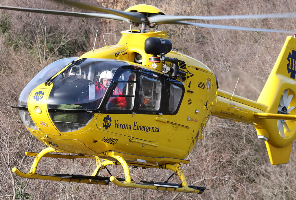 Sbanda con la moto mentre si trova in Lessinia, ricoverato in codice rosso