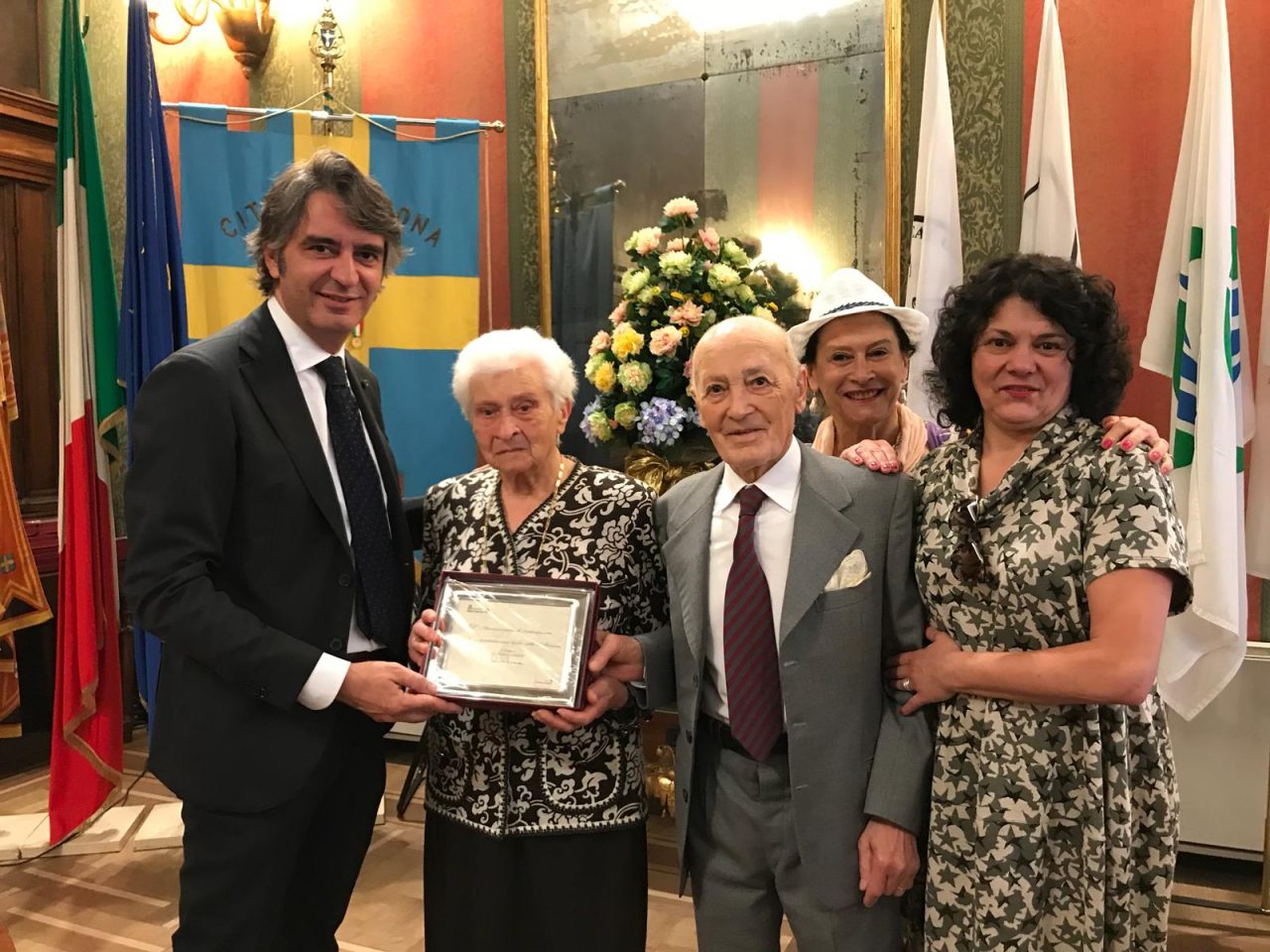 Sboarina rinnova promesse matrimoniali