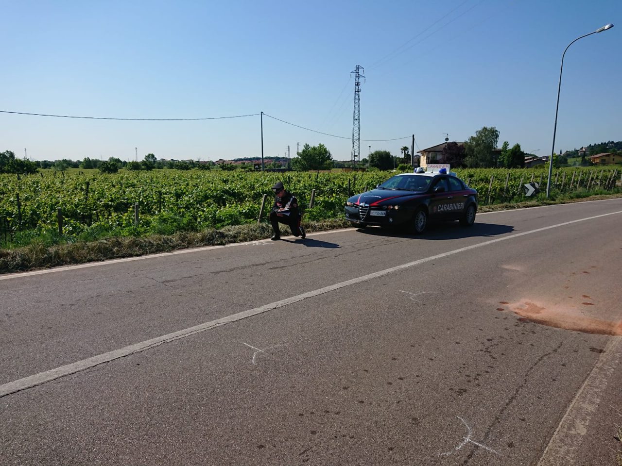 Incidente di Monteforte, il ferito è un 19enne