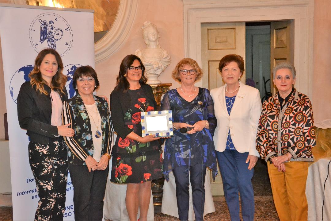 Targa Fidapa a Diana Venturato come “Donna del Territorio 2018”