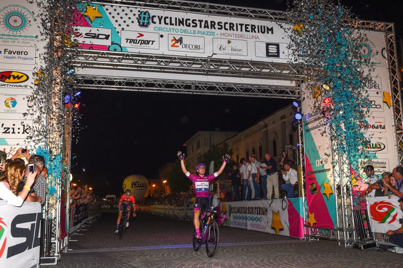 Elia Viviani show alla Cycling Stars Criterium