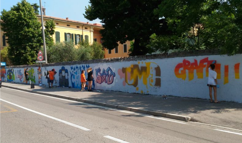 Concorso per graffiti al via a Valeggio