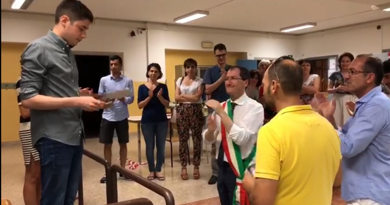 Elezioni Castel d’Azzano proclamazione di Panuccio VIDEO