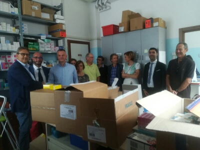Donati 1450 medicinali a 4 enti