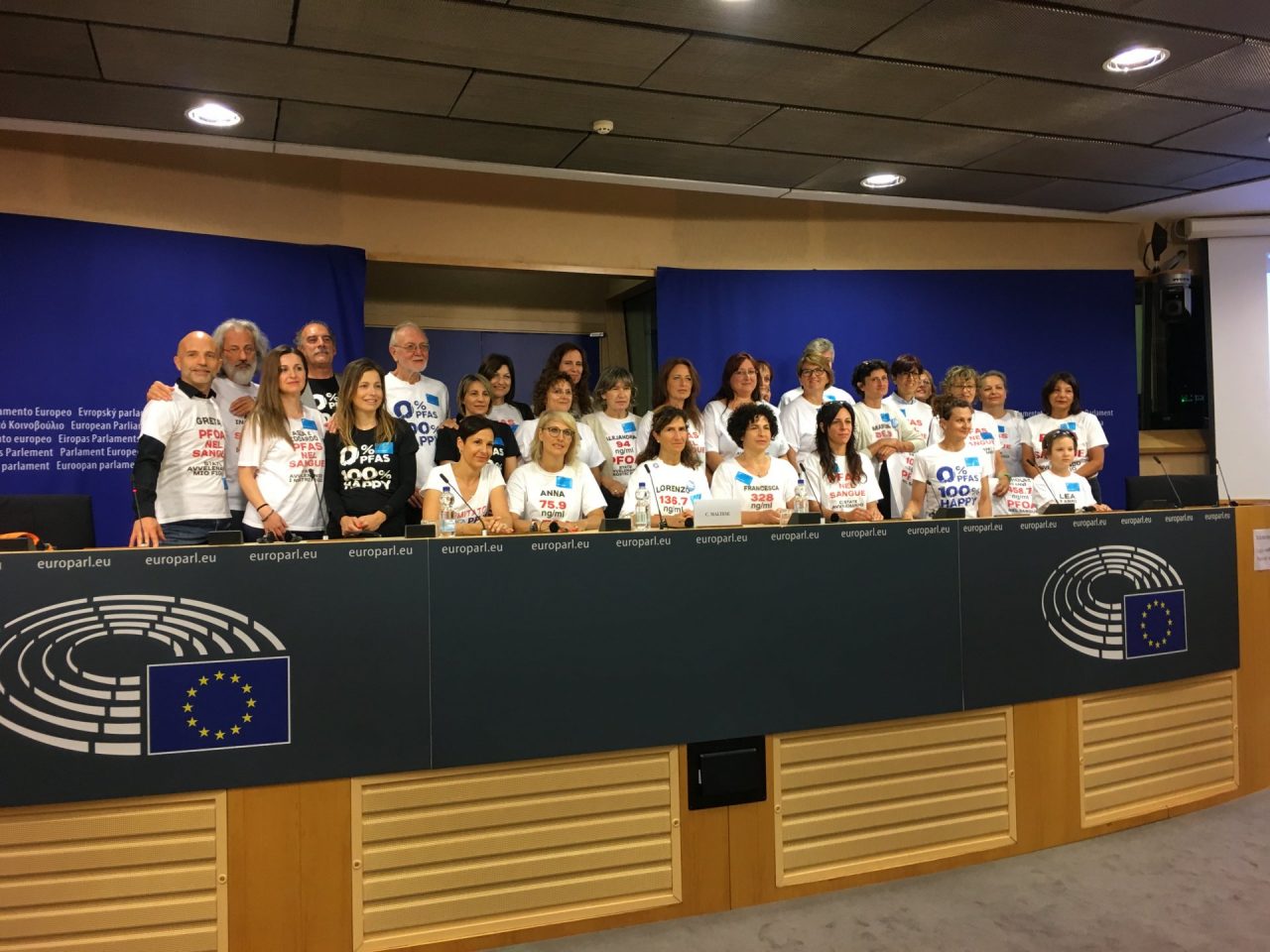 No Pfas in Parlamento