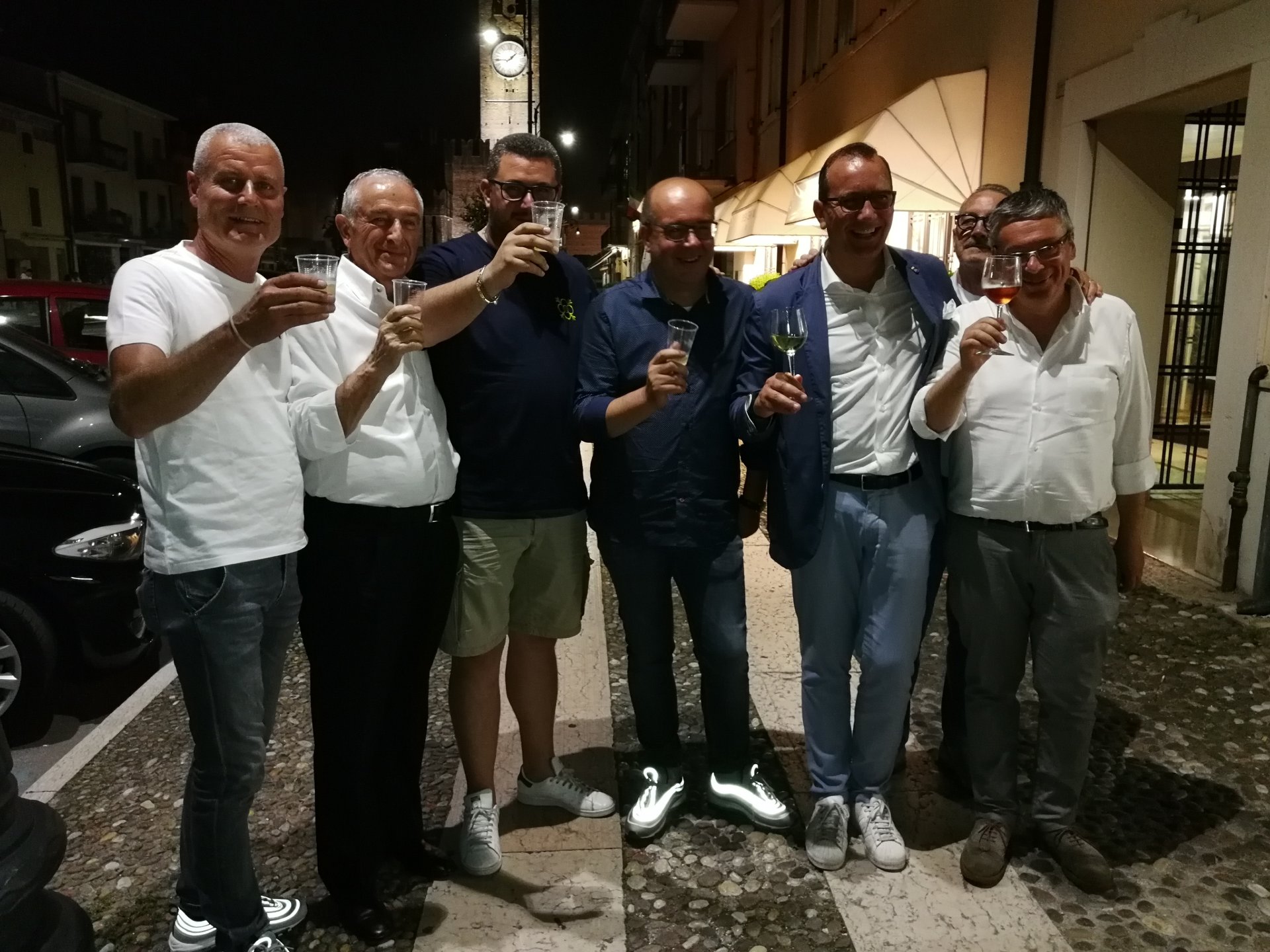 Elezioni Villafranca grande festa per Dall'Oca