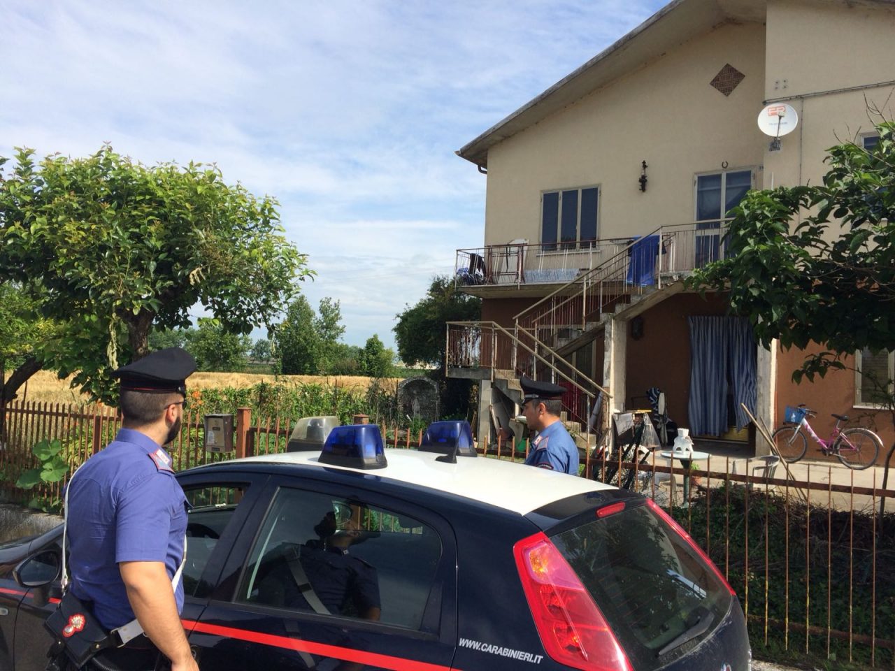 Donna arrestata durante evasione