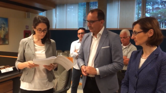 Dall’Oca sindaco questa mattina la proclamazione