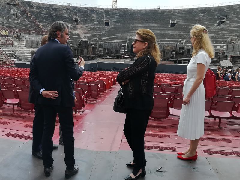 Catherine Deneuve in Arena