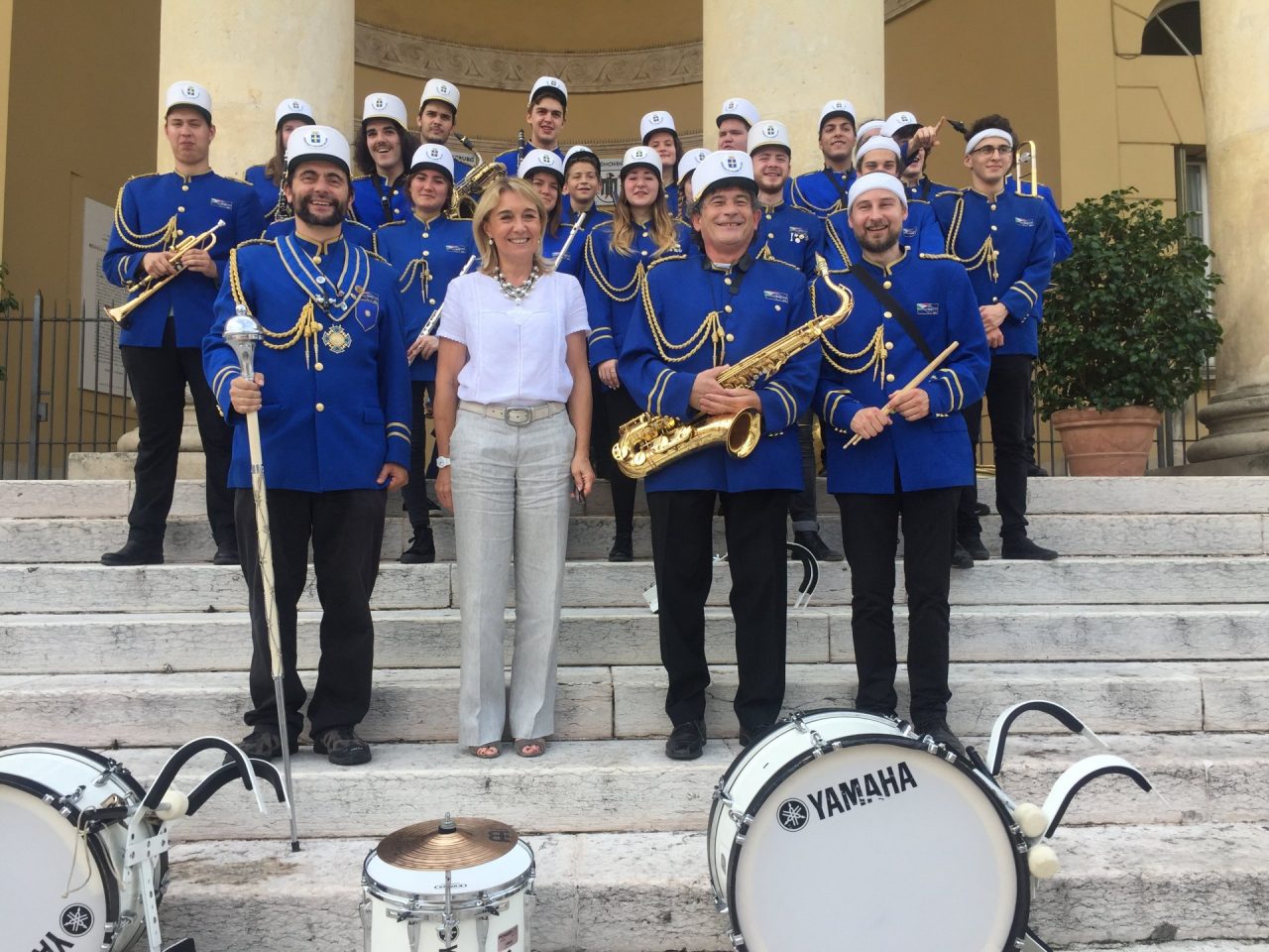 Marching Stomp band festeggia