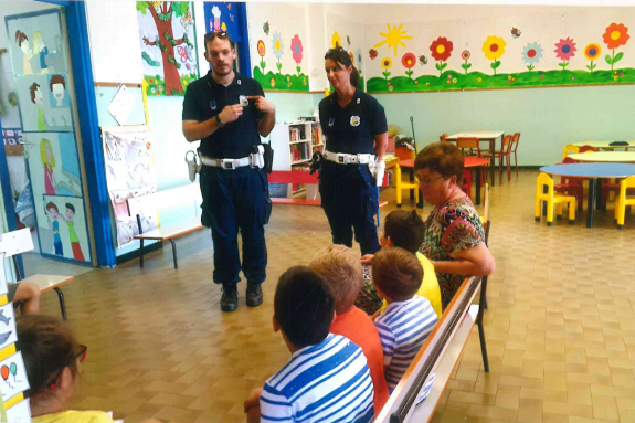 Educazione stradale Polizia municipale per le scuole