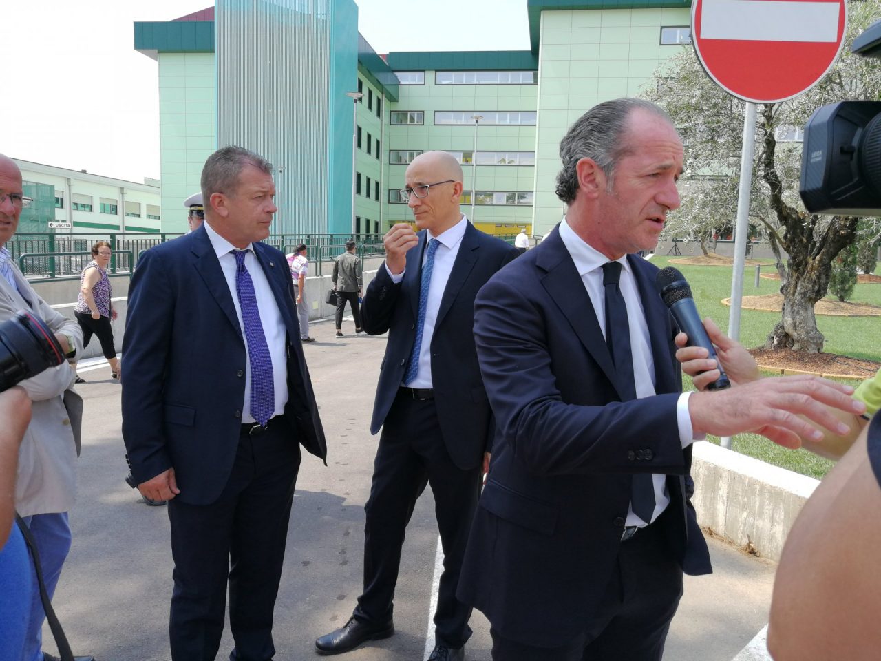 Grezzanella la battuta del presidente Luca Zaia