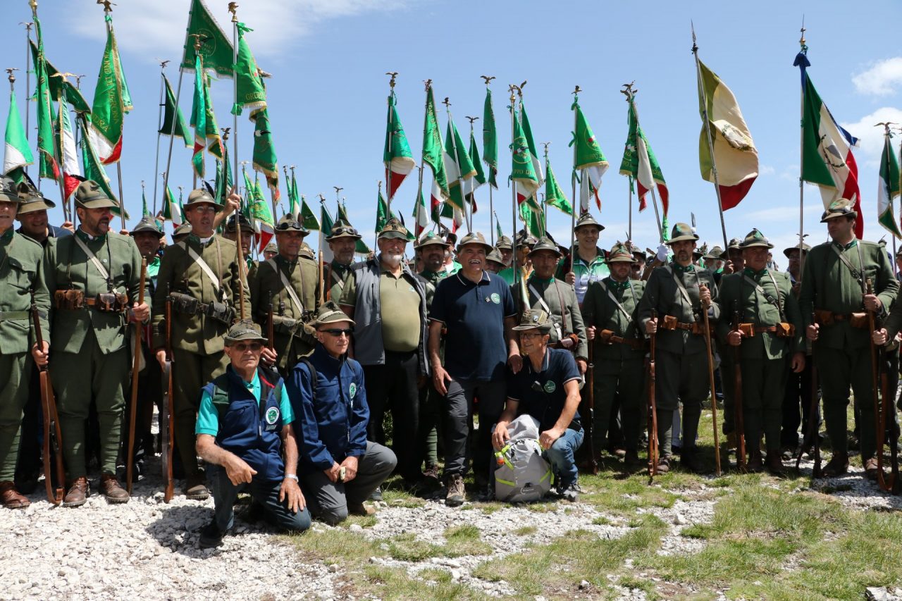 Alpini veronesi in pellegrinaggio sull’Ortigara