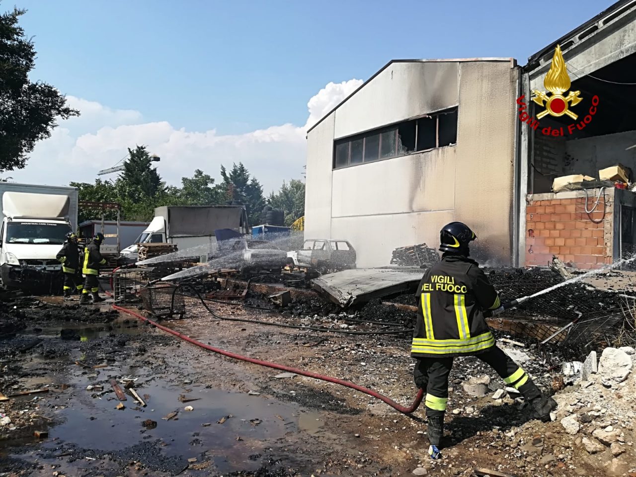 Incendio a Zevio – GALLERY