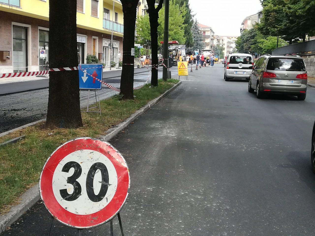 Riqualificazione di via Mameli