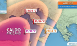 Caldo africano tra fine luglio e inizio agosto. Temperature fino a 38 gradi